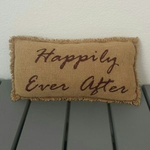 Happily Ever After Toss Pillow